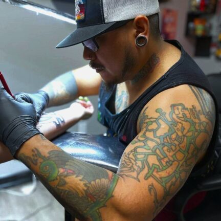 Donaven Medina tattoo artist denver